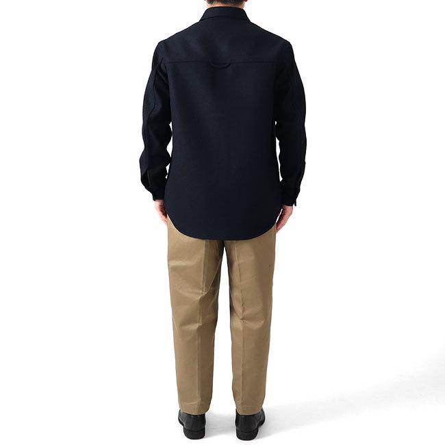 Scye サイ メルトンウール CPOジャケット 1120-33047 ウールシャツ