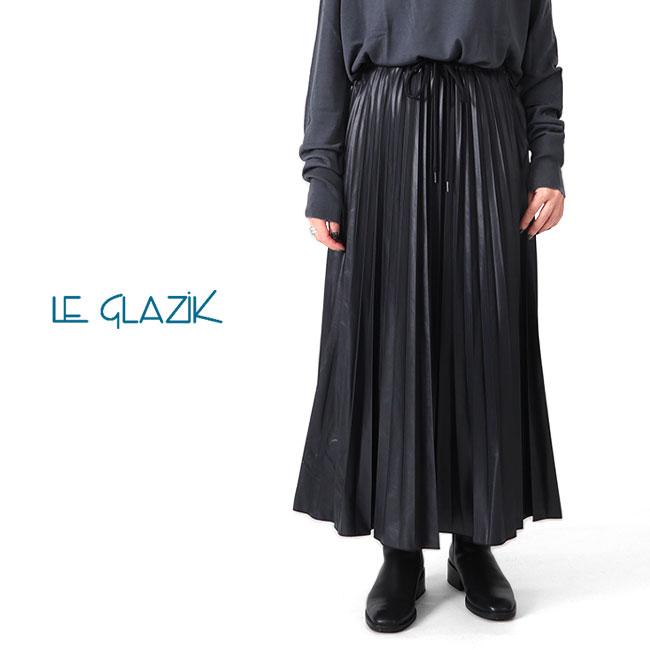 TIME SALE] LE GLAZIK ルグラジック アコーディオン プリーツ スカート