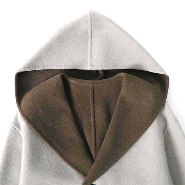 LE GLAZIK ルグラジック ウールナイロンモッサ リバーシブル