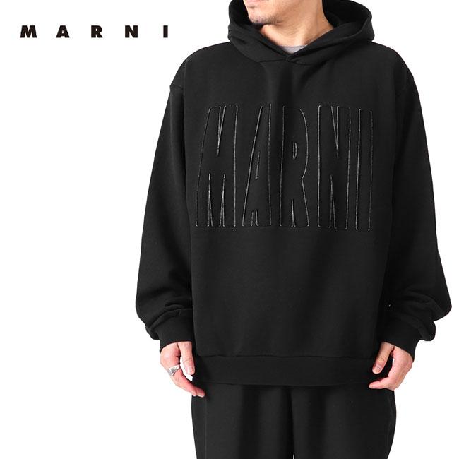 MARNI 19aw オーバサイズ チェック プルオーバー パーカー マルニ M