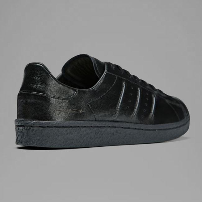 Y-3 ワイスリー SUPERSTAR スーパースター ブラック レザースニーカー 
