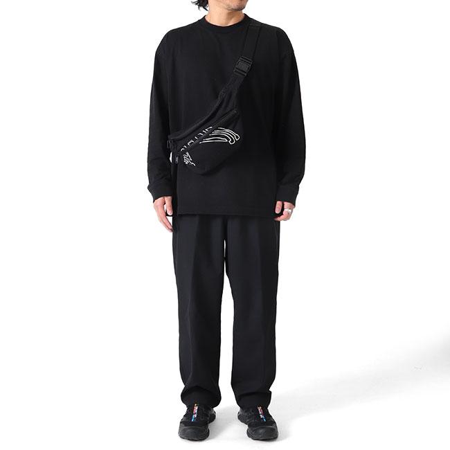 Y-3 ワイスリー YOHJIロゴ クロスボディ ショルダーバッグ IN2395 黒