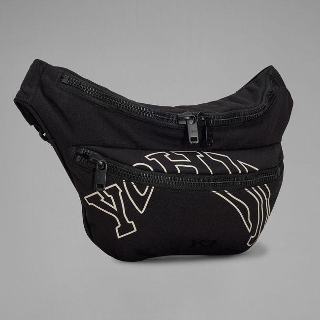 Y-3 ワイスリー YOHJIロゴ クロスボディ ショルダーバッグ IN2395 黒