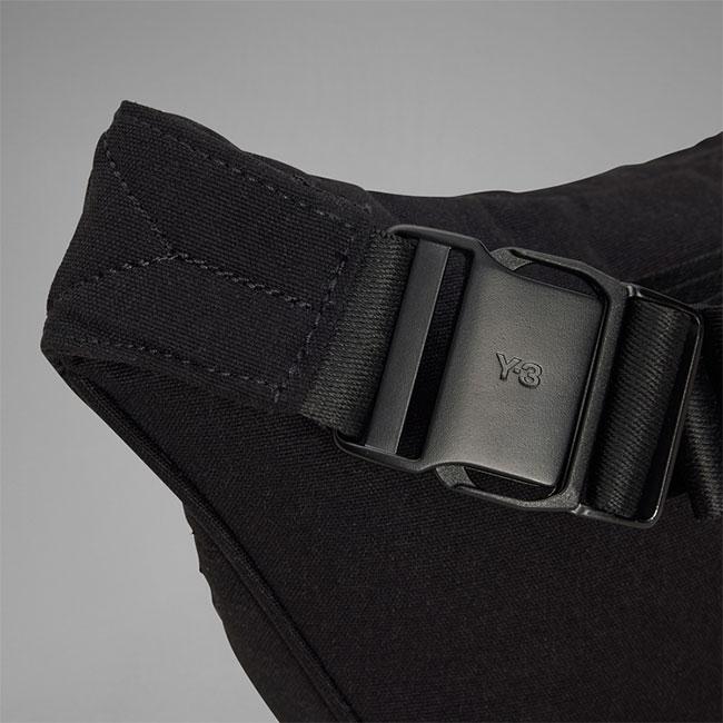 Y-3 ワイスリー YOHJIロゴ クロスボディ ショルダーバッグ IN2395 黒