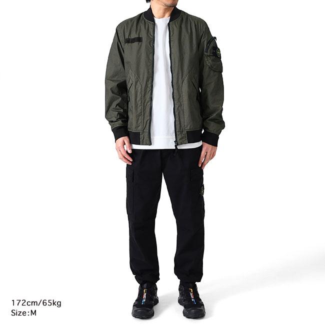 Stone Island ストーンアイランド ガーメントダイ MA-1 ミリタリー