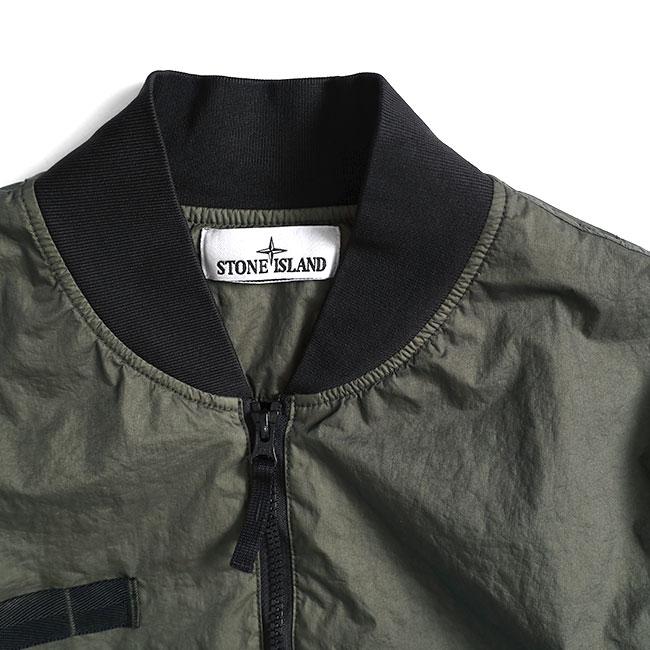Stone Island ストーンアイランド ガーメントダイ MA-1 ミリタリー