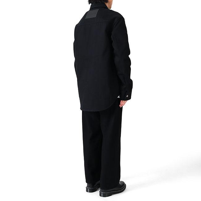 [TIME SALE] JIL SANDER WARDROBE ジルサンダー ワードローブ オーバーサイズ ブラック デニムシャツ J23DL0101 J45288 長袖シャツ メンズの画像