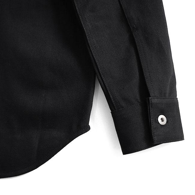 [TIME SALE] JIL SANDER WARDROBE ジルサンダー ワードローブ オーバーサイズ ブラック デニムシャツ J23DL0101 J45288 長袖シャツ メンズの画像