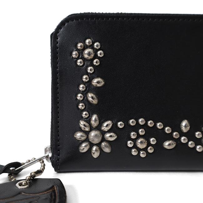 HTC エイチティーシー ZIPPER MEDIUM 26 CR STUDS スタッズ ラウンド