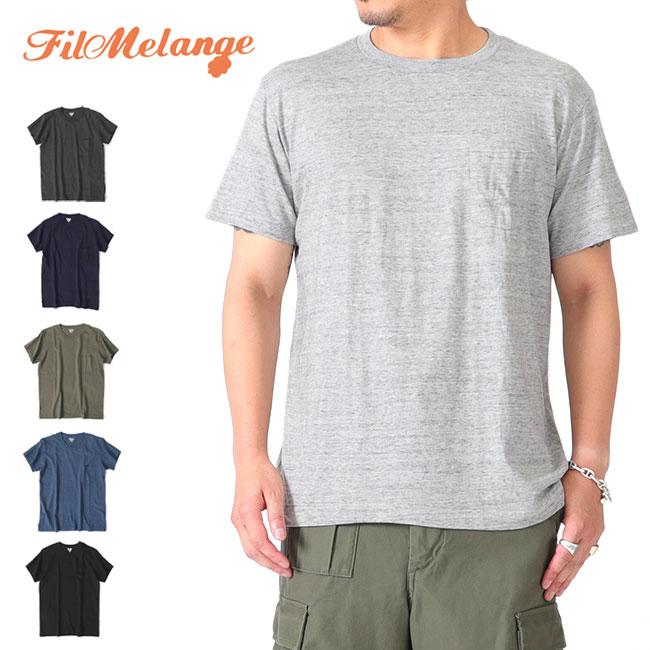 新品 フィルメランジェ SUNNY Tシャツ FilMelange（フィルメランジェ） SUNNY サニー クルーネック ポケット