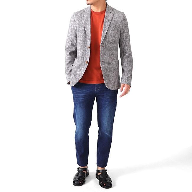 CIRCOLO チルコロ ツイードプリント ジャージー ジャケット CIRCOLO 1901 チルコロ ジャージージャケット ストライプ ピケ