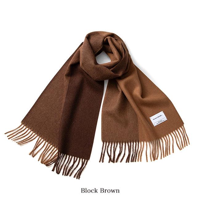 希少ザイノウエブラザーズ超美品高級ベビーアルパカ大判ストールリバーシブル The Inoue Brothers ザ・イノウエブラザーズ ベビーアルパカ 2