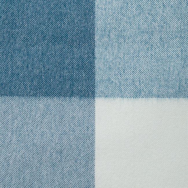 THE INOUE BROTHERS ベビーアルパカ マフラー 青 International Gallery BEAMS（インターナショナルギャラリー