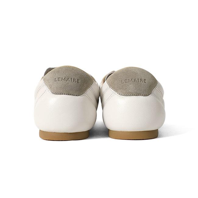 [SALE] LEMAIRE ルメール ラムスキンレザー ソフトランナーシューズ FO0227 LL0023 白 ホワイト メンズの画像