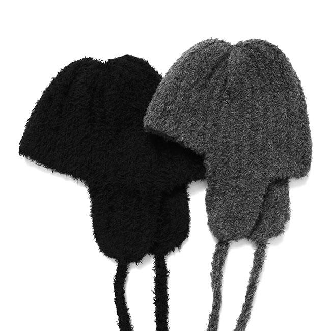 KIJIMA TAKAYUKI キジマタカユキ 耳当て付き ファーニット ビーニー