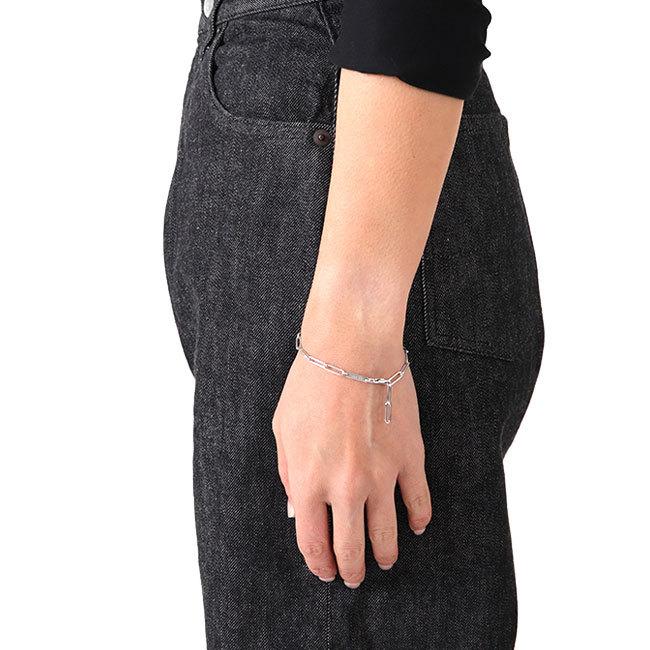 TOMWOOD トムウッド Box Bracelet シルバー チェーン ボックス TOMWOOD トムウッド Box Bracelet シルバー チェーン ボックス