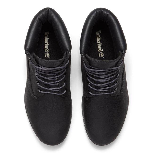 ティンバーランド 6インチダブルカラーブーツ 26.5 黒 ウォータープルーフ Timberland ティンバーランド 6インチ プレミアムブーツ ウォーター