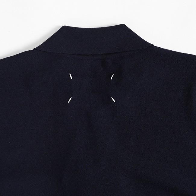 Maison Margiela メゾンマルジェラ オープンカラー ニットシャツ Maison Margiela メゾンマルジェラ オープンカラー ニットシャツ