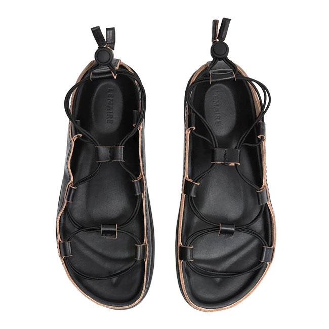 LEMAIRE ルメール FUSSBETT SPARTAN SANDALS 編み込み レザー LEMAIRE ルメール FUSSBETT SPARTAN SANDALS 編み込み レザー