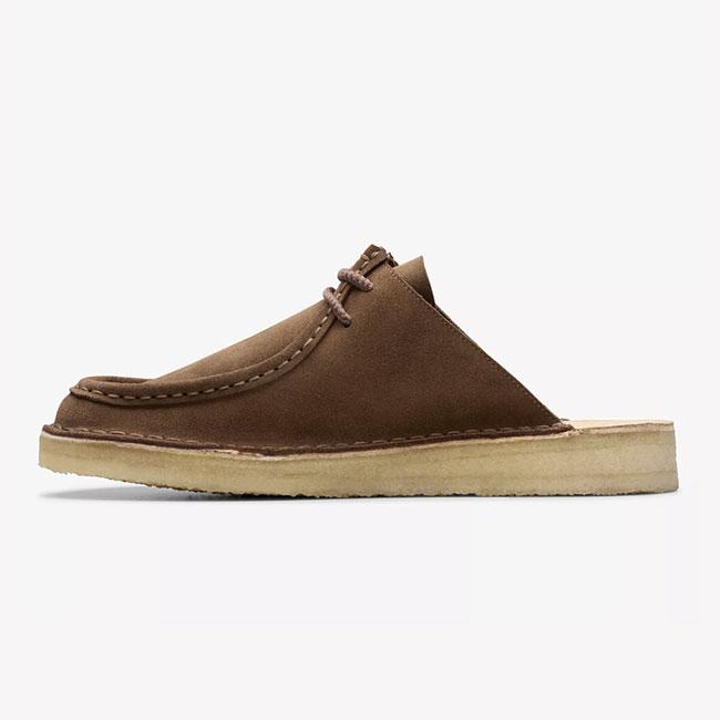 Clarks クラークス デザートノマド ミュール 26175863 茶色