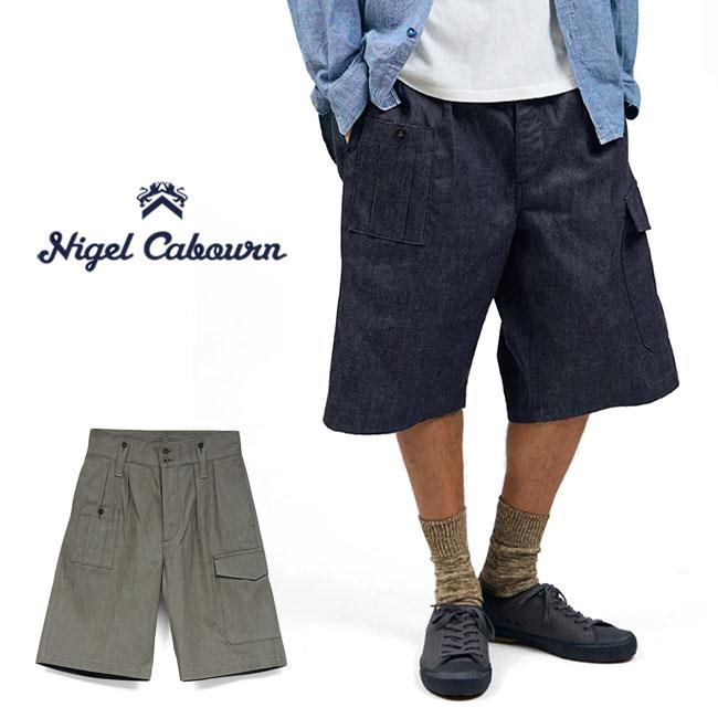 Nigel Cabourn ナイジェルケーボン デニムショーツ サイズ30 NIGEL CABOURN ナイジェルケーボン- NEW GYM SHORT - DENIM
