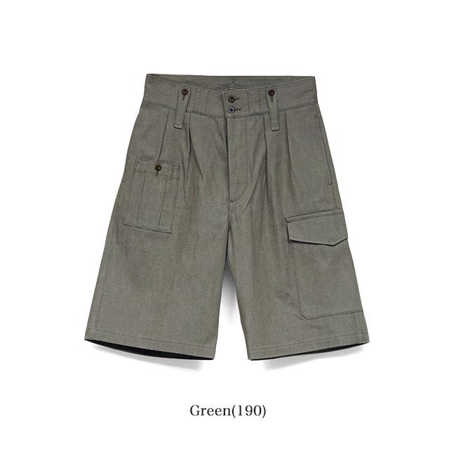 Nigel Cabourn ナイジェルケーボン 10oz デニム バトルドレスショーツ