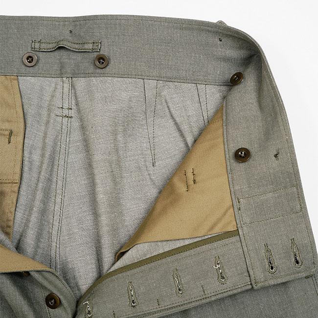 Nigel Cabourn ナイジェルケーボン 10oz デニム バトルドレスショーツ