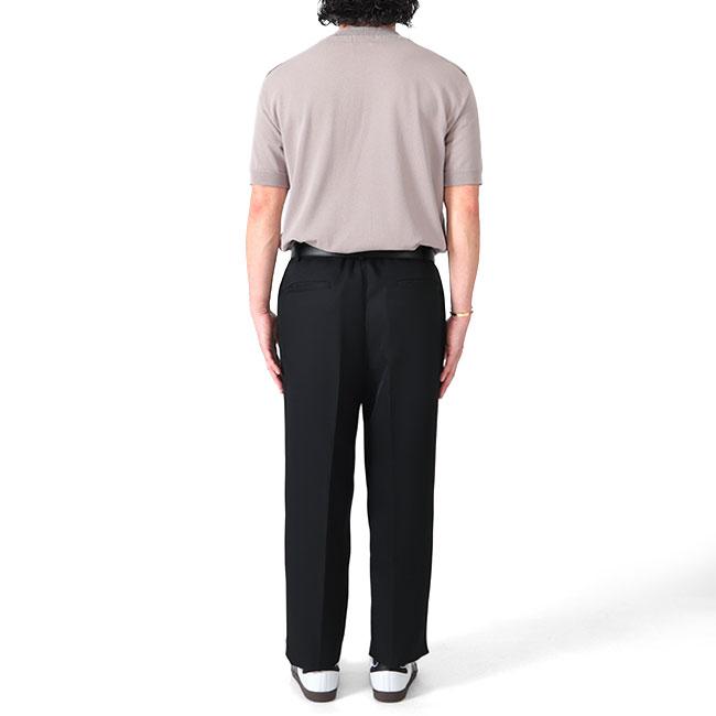 TIME SALE] soglia ソリア センタープレス ストレッチ ツイルパンツ