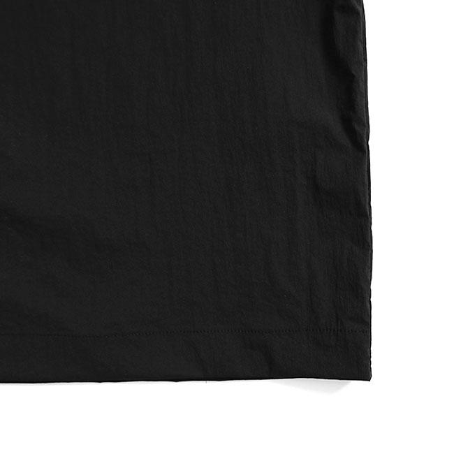 Still By Hand スティルバイハンド ストレッチナイロン ラグランシャツ