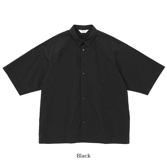 Still By Hand スティルバイハンド ストレッチナイロン ラグランシャツ