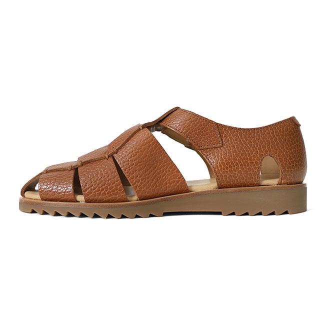 Paraboot パラブーツ PACIFIC SPORT パシフィック スポーツ グレインレザー グルカサンダル 123346 レザーサンダル メンズの画像