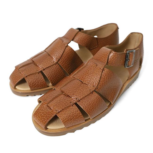 Paraboot パラブーツ PACIFIC SPORT パシフィック スポーツ グレインレザー グルカサンダル 123346 レザーサンダル メンズの画像