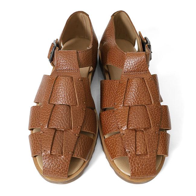 Paraboot パラブーツ PACIFIC SPORT パシフィック スポーツ グレインレザー グルカサンダル 123346 レザーサンダル メンズの画像