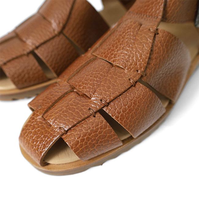 Paraboot パラブーツ PACIFIC SPORT パシフィック スポーツ グレインレザー グルカサンダル 123346 レザーサンダル メンズの画像