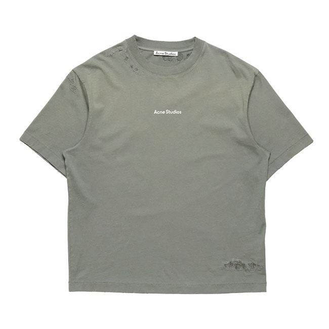 Acne Studios アクネストゥディオズ ヴィンテージ リペアロゴTシャツ FN-UX-TSHI000288 半袖Tシャツ メンズ レディース