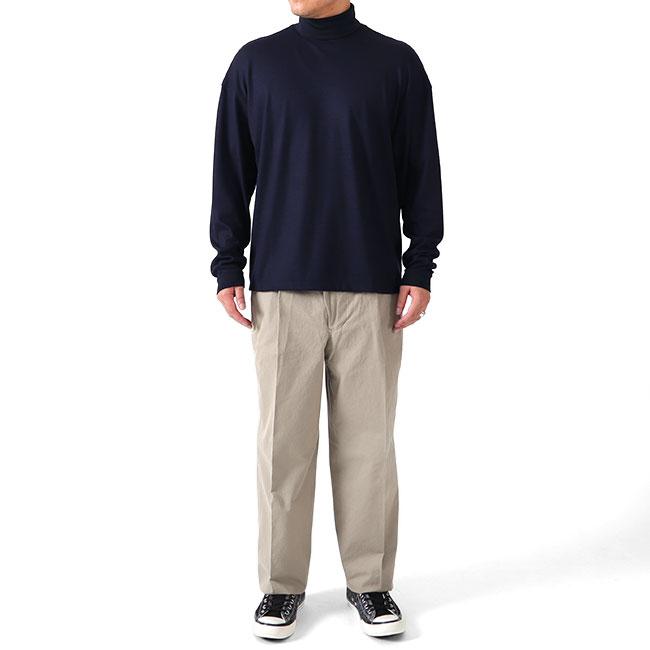 TIME SALE] WE WILL ウィーウィル ワイド タック チノパンツ W-007