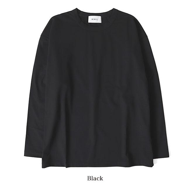 WE WILL ウィーウィル トリコット ロンT W-000-8019 無地 長袖Tシャツ  