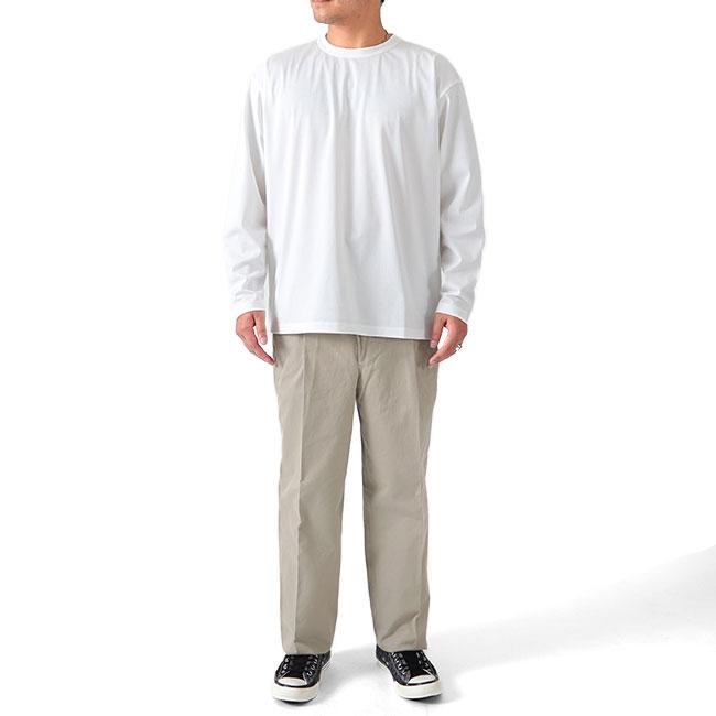 WE WILL ウィーウィル トリコット ロンT W-000-8019 無地 長袖Tシャツ