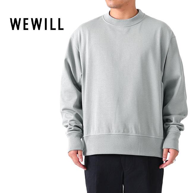【一点物・新品】　WEYEP ウィエップ　メンズ　トレーナー　スウェット　F スウェットトレーナー メンズ スエット ワンポイント ロゴ 上