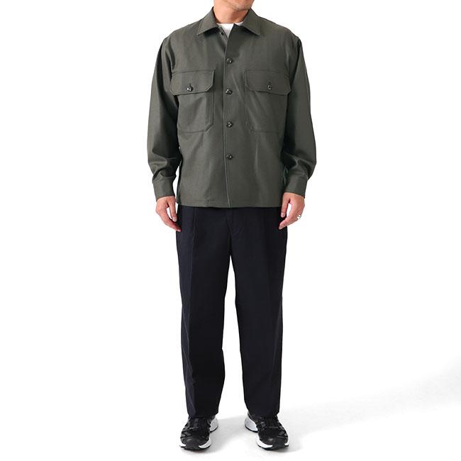 WE WILL ウィーウィル ウール ダブルポケット シャツジャケット W-007