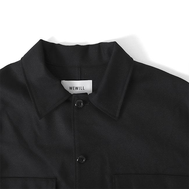 SALE] WE WILL ウィーウィル ウール ダブルポケット シャツジャケット