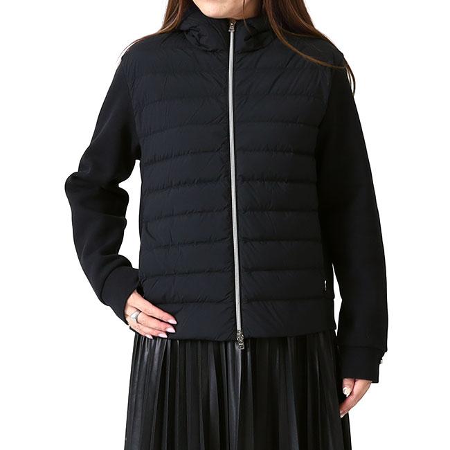 SALE] HERNO ヘルノ フード付き 中綿入り ジャージーブルゾンパーカー