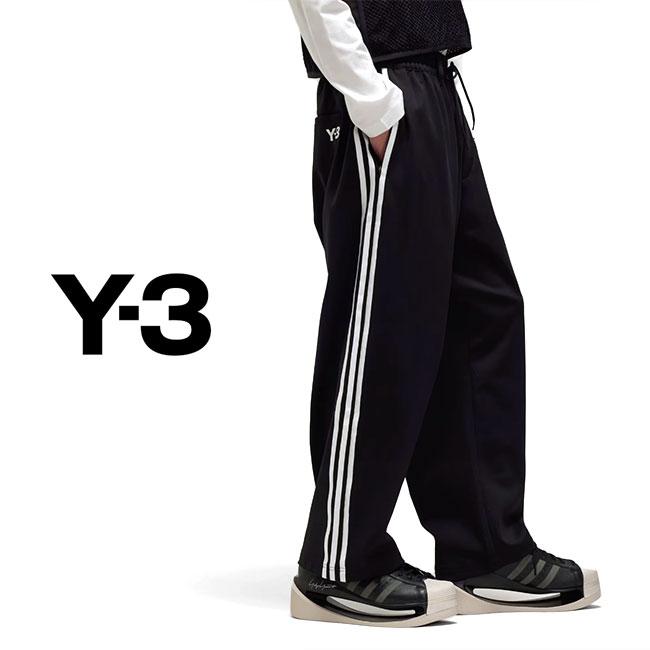 Y-3 ワイスリー スリーストライプス ワイド トラックパンツ Y-3 ワイスリー スリーストライプス ワイド トラックパンツ
