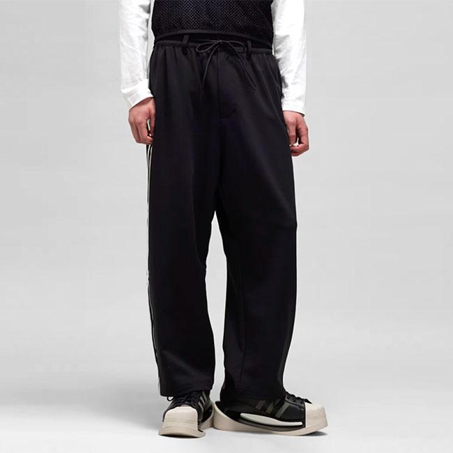 Y-3 ワイスリー スリーストライプス ワイド トラックパンツ Y-3 ワイスリー スリーストライプス ワイド トラックパンツ
