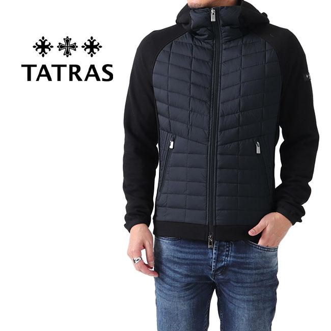 TATRAS タトラス 袖ジャージー 切り替し キルティングジャケット INDO  