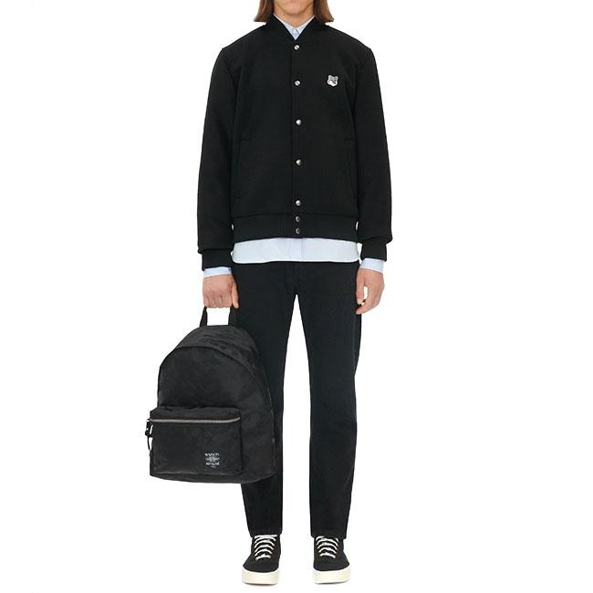 Maison Kitsune メゾンキツネ グレーフォックスヘッド キルト