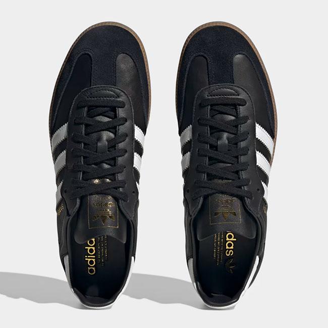 adidas Samba シューズ 黒 楽天市場】アディダス スニーカー メンズ 靴 レザー 普段履き