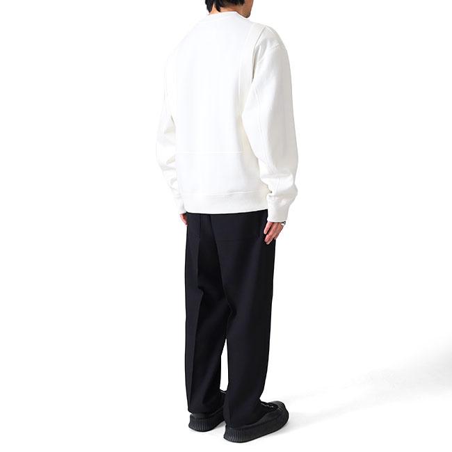[SALE] JIL SANDER ジルサンダー プルオーバー スウェット J22GU0132 J20245 白 トレーナー メンズの画像