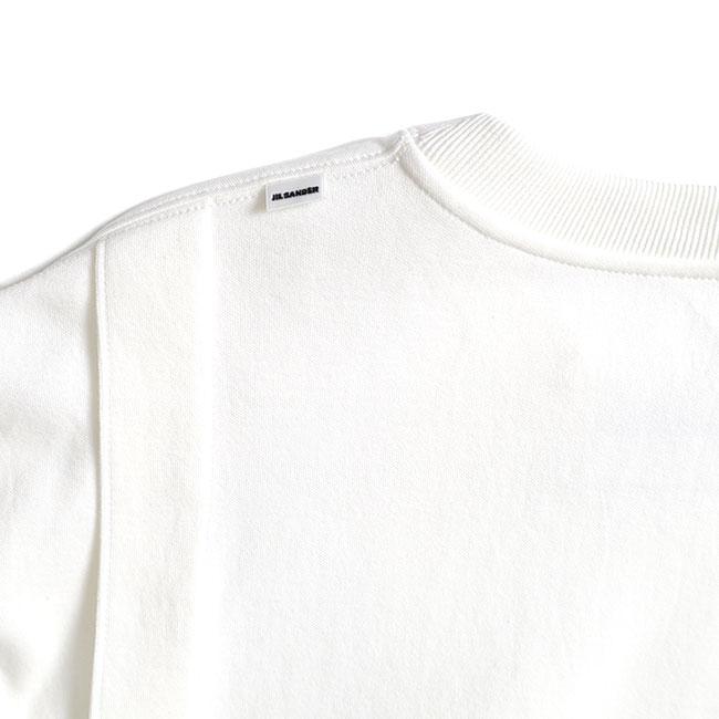 [SALE] JIL SANDER ジルサンダー プルオーバー スウェット J22GU0132 J20245 白 トレーナー メンズの画像