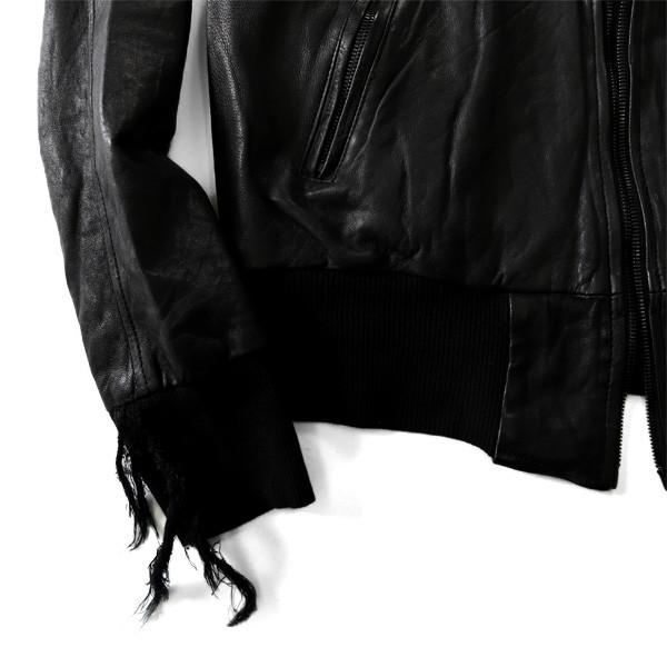 GIORGIO BRATO ジョルジオブラット ボンバー レザージャケット